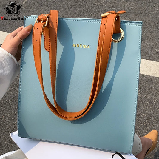 Ladies Handbags Women Fashion Bags Designer Tote Luxury Brand Leather Shoulder Bag Women Top Handle Bag Female Sac A Main